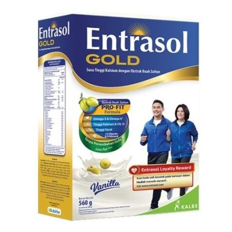 

Entrasol Gold Vanilla 560 Gr Terlaris