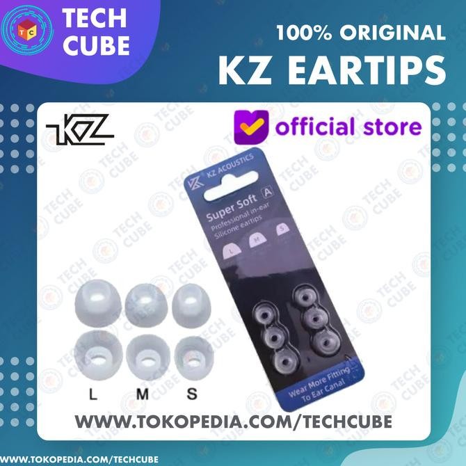 KZ Silicone Eartips Silikon Silicon Soft Ear Tips for EDX ZSN ZEX PRO
