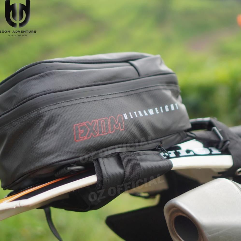 EXOM - BOX 02 TAS SPAKBOR BELAKANG MOTOR - TAS BAGASI MOTOR - Tas Motor Enduro Bagasi Belakang Off R