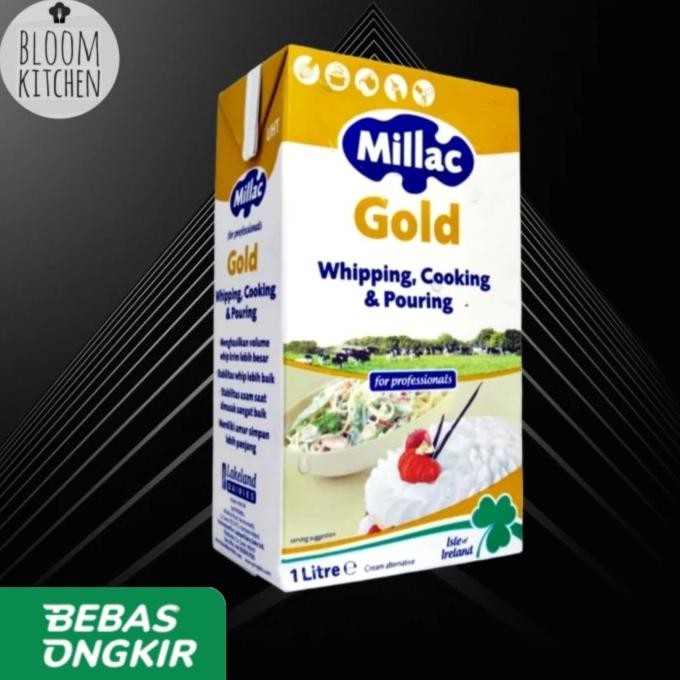

Millac Gold Whipping Cream 1 Liter Best Seller