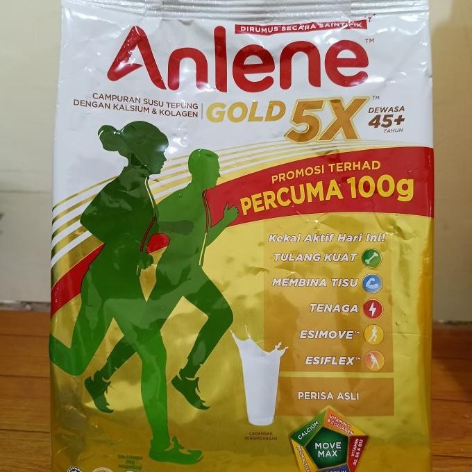 

Anlene Gold 5X 1Kg (Malaysia) Terlaris