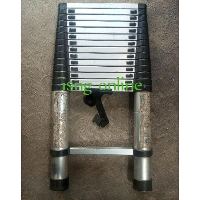 READY STOK Tangga Teleskopik Bekas Teknisi Internet WiFi 2,6m 3,6m 4,4m 5,2m 6,2m