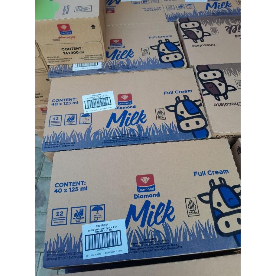 

Susu Uht Diamond Full Cream 125 Ml 1 Dus Promo