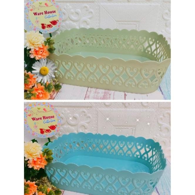 Keranjang Serbaguna Renda/ Keranjang Hantaran/Keranjang Buah 0085
