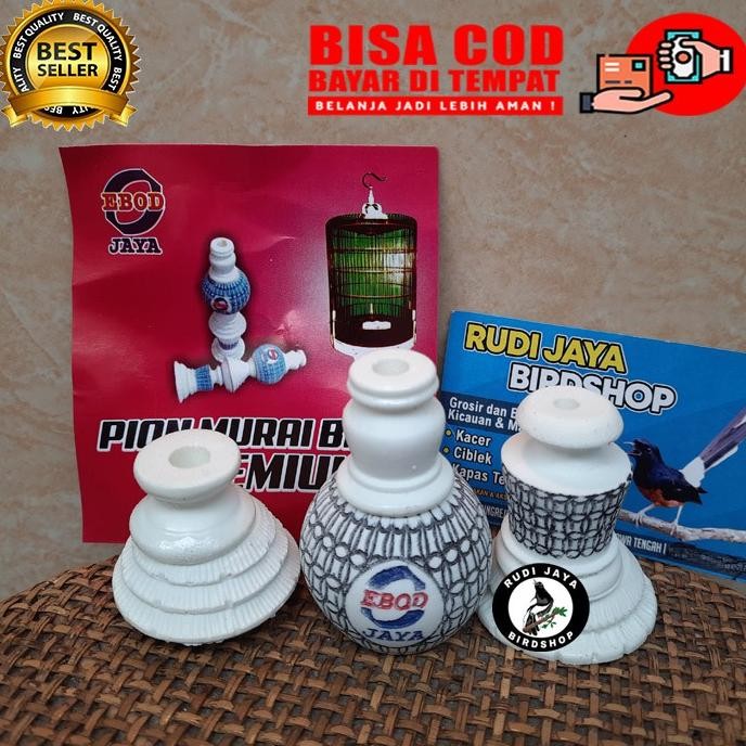 ad-77 GV23 PION MURAI FIBER EBOD JAYA PUTIH POLOS FIBER UNTUK SANGKAR KANDANG BULAT MURAI BATU MB AN