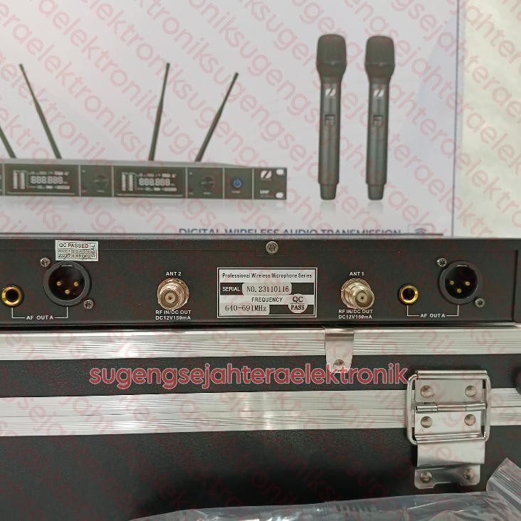 df-8 bas-12 Mic Microphone Wireless Phaselab / Phase Lab Heritage - 2 Mic Hand Viral Murah