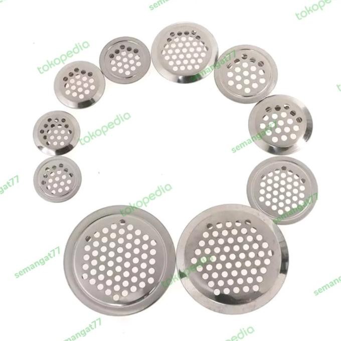 Bulat Lubang Ventilasi Udara Lubang Hawa Lemari Pintu Co