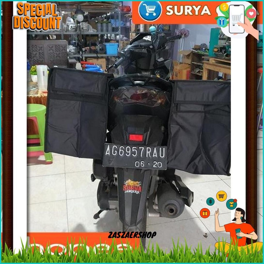 Tas Kurir Kecil Bandung Tas Obrok Untuk Motor Scoopy Original Produk