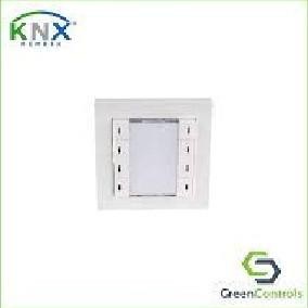 Greencontrols Knx Push Button, 4-Fold, White (No Frame) New Stok