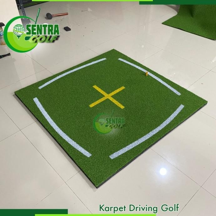 Karpet Driving Golf Garis Bantu - Matras Golf helipad