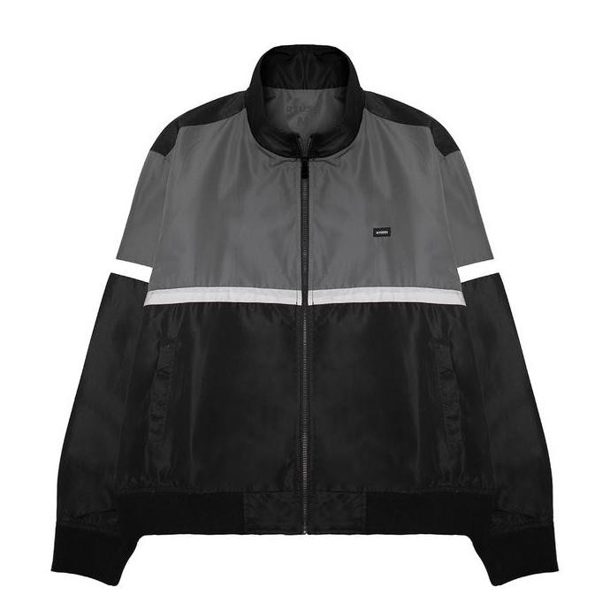 Ryusei Windbreaker Jacket Akimitsu Black - Jaket Parasut