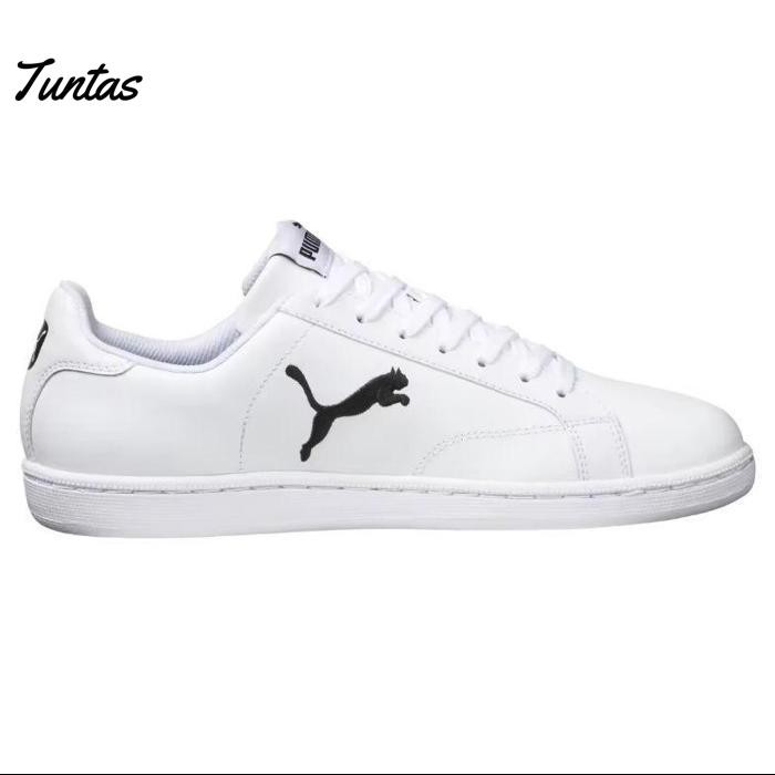 Murah Puma Smash Cat L Sneakers Women Shoes Original White