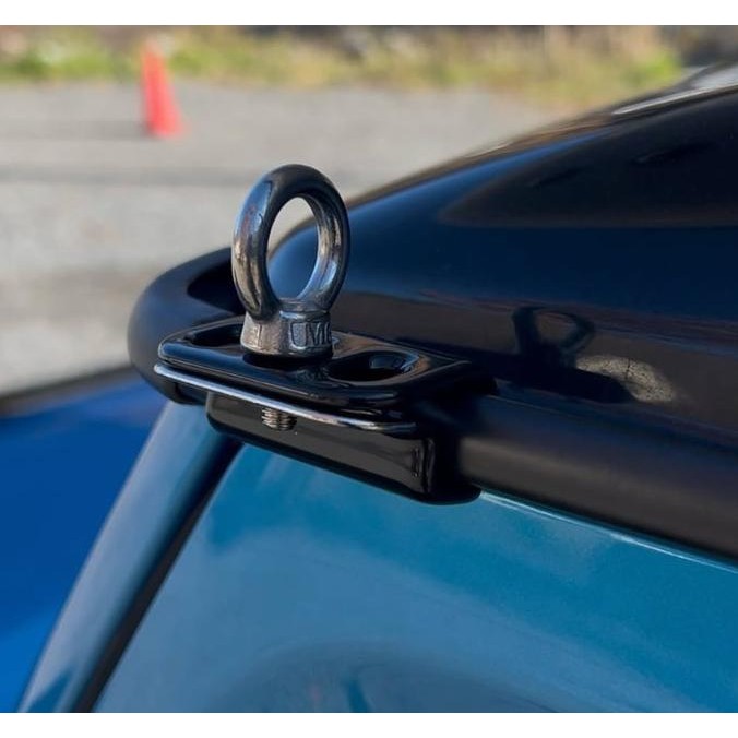 Fieldoor Japan Car Joint Untuk Tarp Mobil 1Set Isi2 Hook & Clamp Untuk Rain Gutter, Awning, Camping,