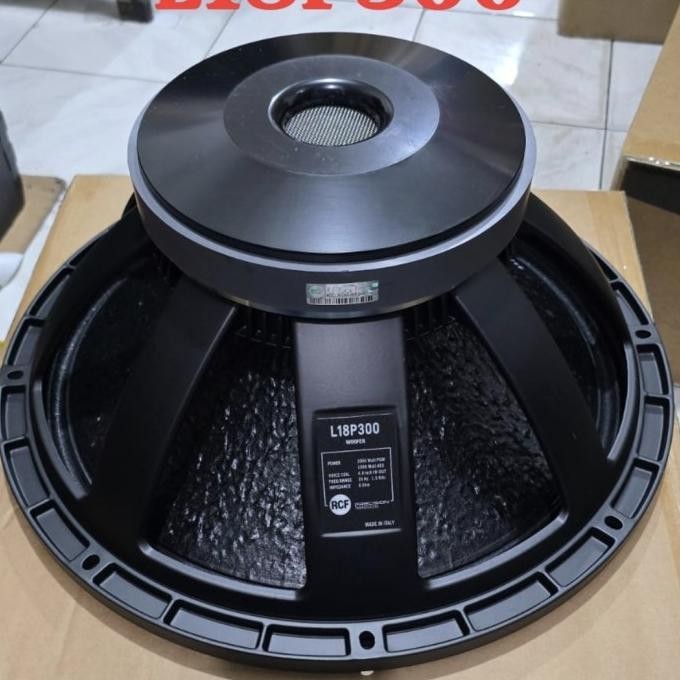 Speaker komponen RCF L18p300/L18 p300 18 inch Semi original