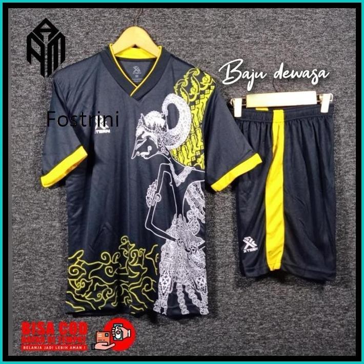 JERSEY SETELAN BAJU BOLA DEWASA JERSEY FUTSAL BADMINTON