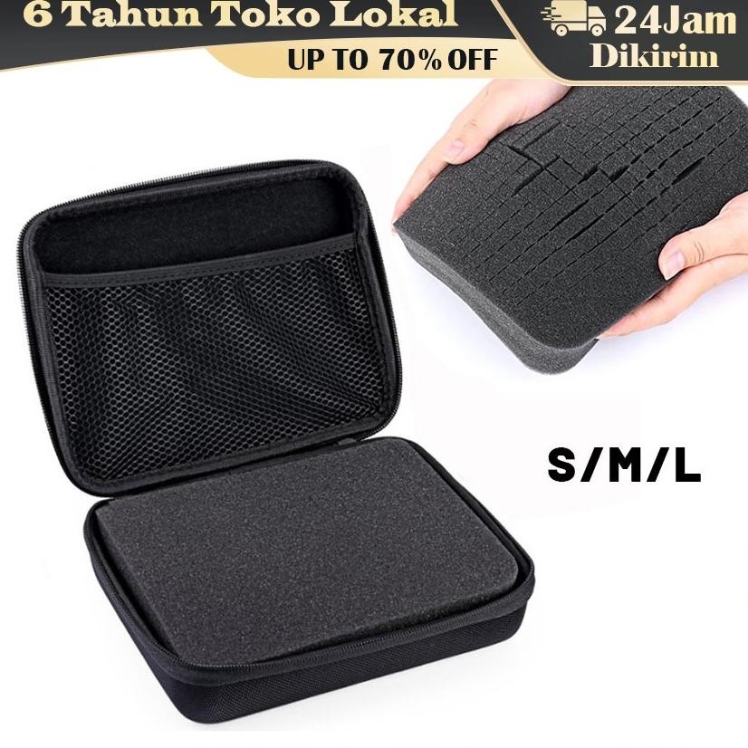 Ready Stock Tas Kamera / Action Cam Medium Size Bag / Tas kecil Untuk Xiaomi yi,Gopro,Bpro Dan Sjcam