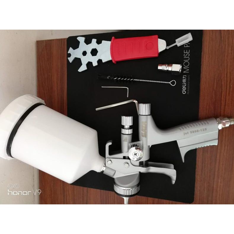 JET 5000BRP SATA spraygun1.3 car nozzle, professional pneumatic tool 600ML