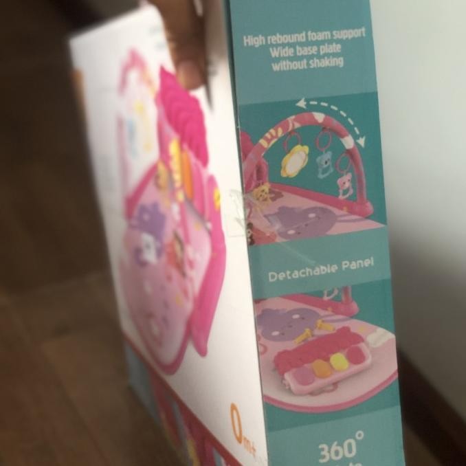 space baby piano play gym preloved