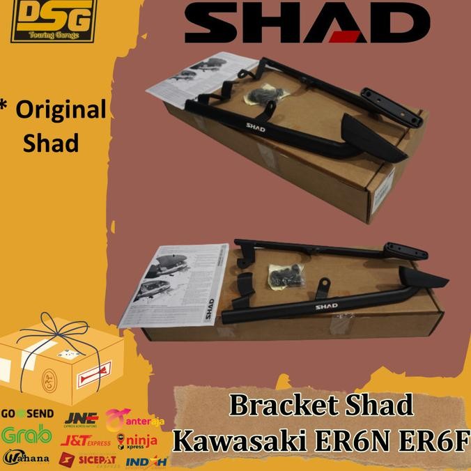 Bracket Box ER6 atau Breket Shad Original Kawasaki ER 6 ER6N ER6F