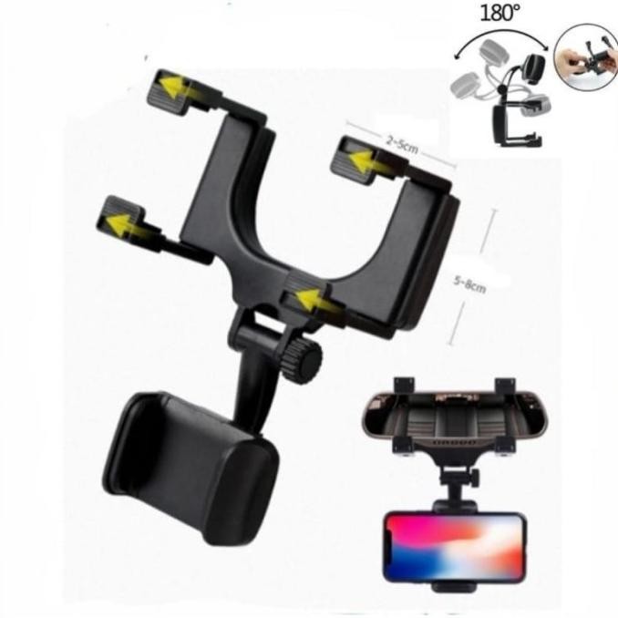 Promo PENYANGGA HP DI MOBIL CANTOLAN HP DI KACA SPION GPS VLOG HOLDER HP COD