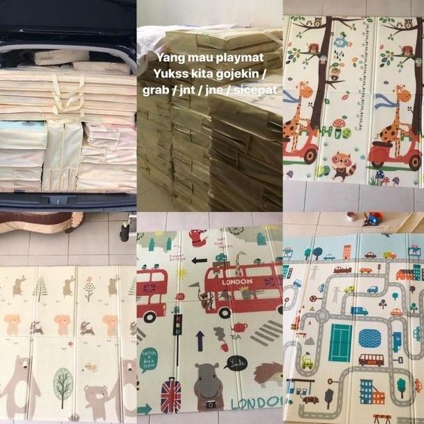 180x200cm PREMIUM PLAYMATE PLAYMAT BAYI  XPE tebal 1 CM KARPET ANAK