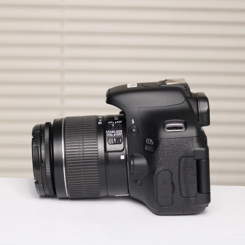 Kamera Canon Eos 600D No Vignet Mulus + Memori + Tas + Tripod + Garansi Toko