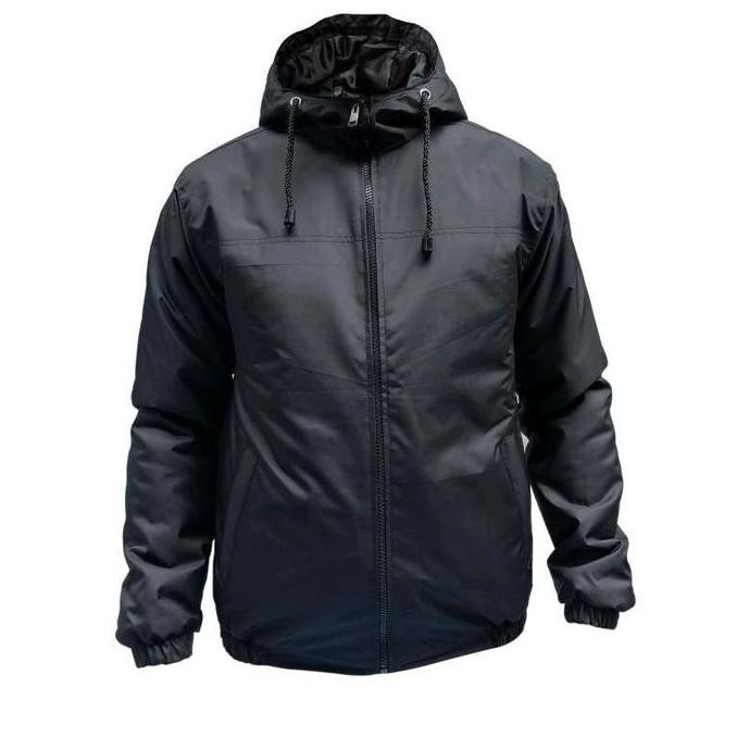 Jaket Parasut Casual Polos Waterproof  /Jaket Running  / Jaket Parasut Pria Wanita Musim Dingin Hita
