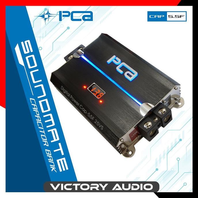 Digital Power Capacitor Bank Pca Soundmate Cap 5.5F Capasitor 5.5Farad New Stok