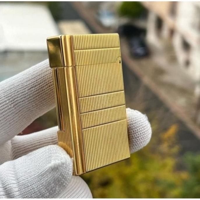 Korek Api S.t Dupont Gold Paris Quality Original