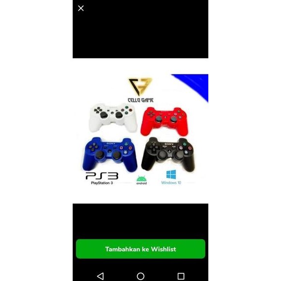 STIK PS3 WIRELESS OP  STICK BLUETOOTH ANDROID PC