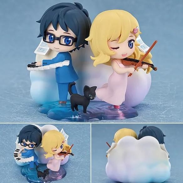 Qset+ Deformed Figure Kaori Miyazono & Arima Kosei