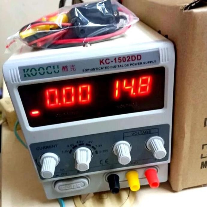Diskon Dc Power Supply Hp Koocu 1502Dd Digital 2Amper Power Supply Hp Power Suply Laptor Power Suppl