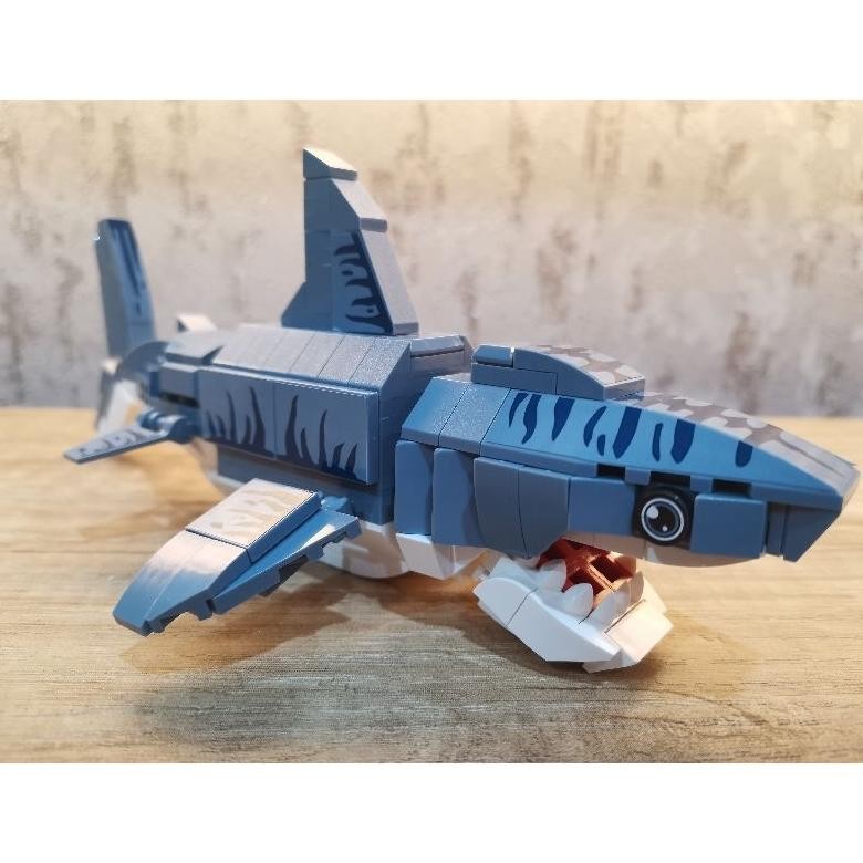 JnB Panlos Block Bricks Binatang Laut Hewan Laut Sea Animal 2 in 1 Robot Series