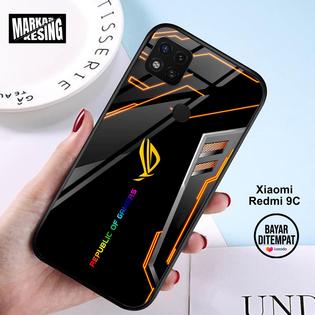 Case Xiaomi Redmi 9C - Casing Xiaomi Redmi 9C - Fashion Case rog - MK19 - Softcase Redmi 9C - Hardca
