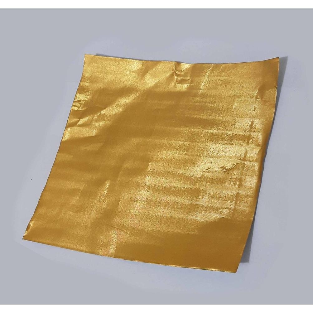 Foil chocolate wrapper 18x18cm | foil coklat | kertas foil bungkus coklat batang | alumunium foil co