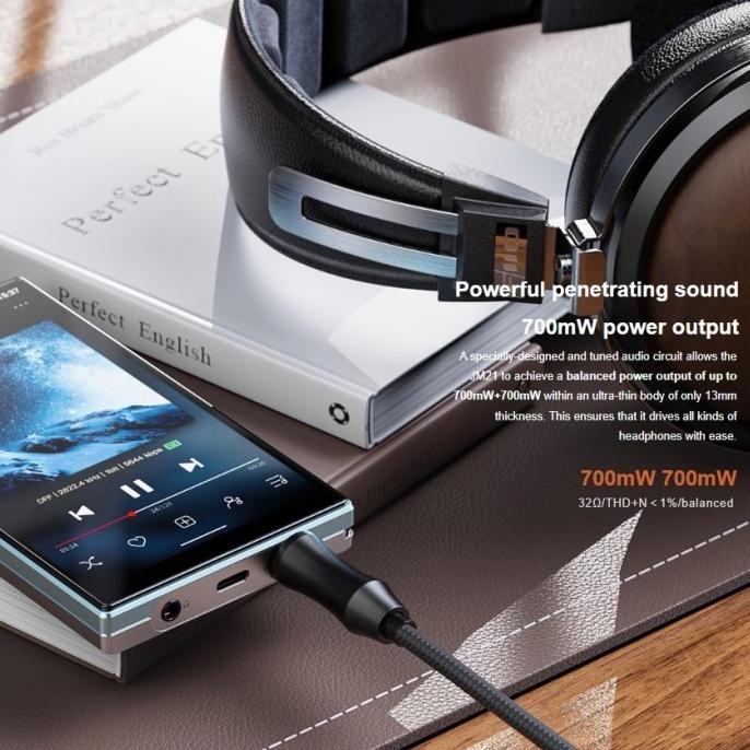 Grosir Fiio Jm21 / Jm-21 / Jm 21 Android 13 Portable High Res Lossless Dap Music Player