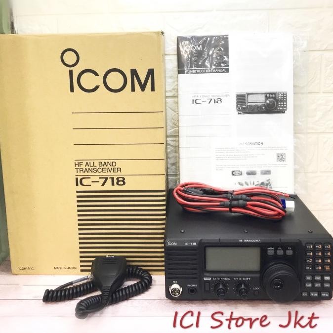 Promo Icom Ic 718 / Radio Ssb Icom / Radio Hf / Radio All Band Original