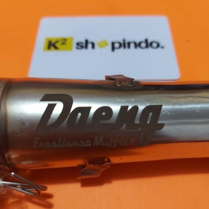 Knalpot Tsukigi Pcx 160 Vario 160 Daeng Dop Full Stainless