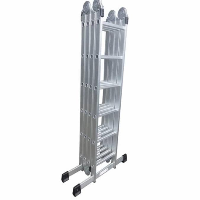 Promo Krisbow Tangga Lipat Aluminium 6.57 Mtr - Tangga Aluminium Krisbow