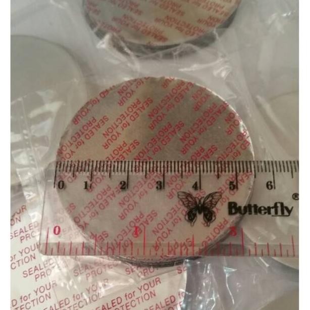 100PCS SEAL BOTOL SAMBAL 5,5CM - SEAL ALUMUNIUM FOIL BOTOL PLASTIK PET