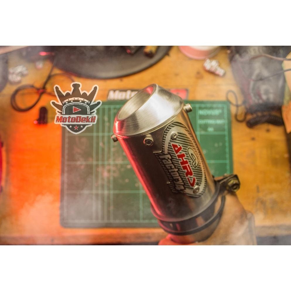 Knalpot Racing Factory4 Tidar Copy Model AHRS Stainlessy