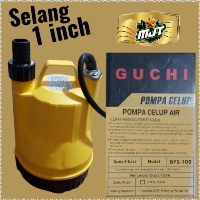 Sale Pompa Celup Kolam Ikan Tebing 100Watt Mdl Shimizu Spn 100 Watt