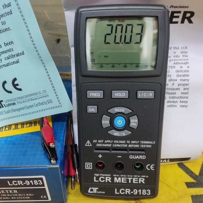 Promo Lutron Lcr-9183 Lcr Meter