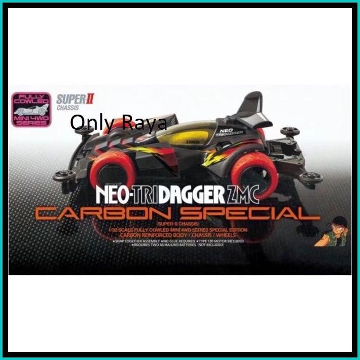 TAMIYA MINI 4WD MERK RUIZE NEO TRIDAGGER ZMC CARBON SPECIAL