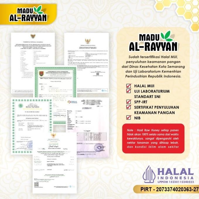 

Madu Hitam Raw Honey 1Kg | Madu Murni Madu Al-Rayyan Promo