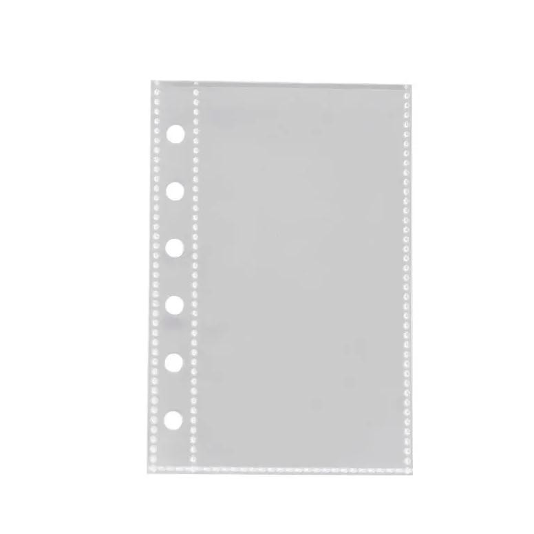 

10Pcs Sheet A7 Binder Refill Clear Pp Pocket 6 Rings Loose Leaf Inner Page For Idol Photocard Holder Book