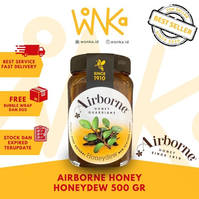

Airborne - Madu Honeydew 500Gr - New Zealand Natural Honey Since 1910 Promo