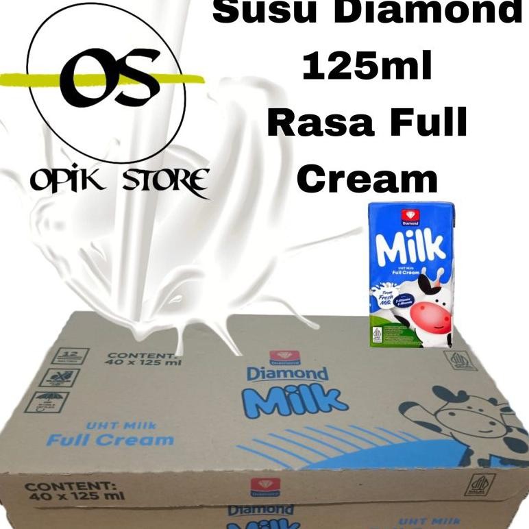 

Spesial/ Susu Uht Diamond 125Ml Fullcream {Terbaru/Terlaris/Tergcor/Kekinian}