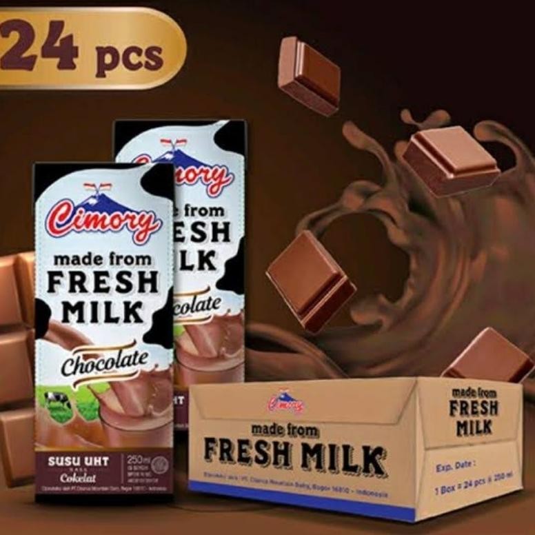 

Spesial/ 1 Dus Isi 24 Cimory Susu Uht 250Ml Rasa Chocolate / Cokelat {Terbaru/Terlaris/Tergcor/Kekinian}