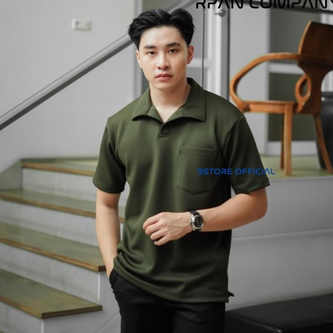 Sale Polo Shirt Scuba / Baju Polo Kerah Scuba Spandek / Shirt Polo Pria.